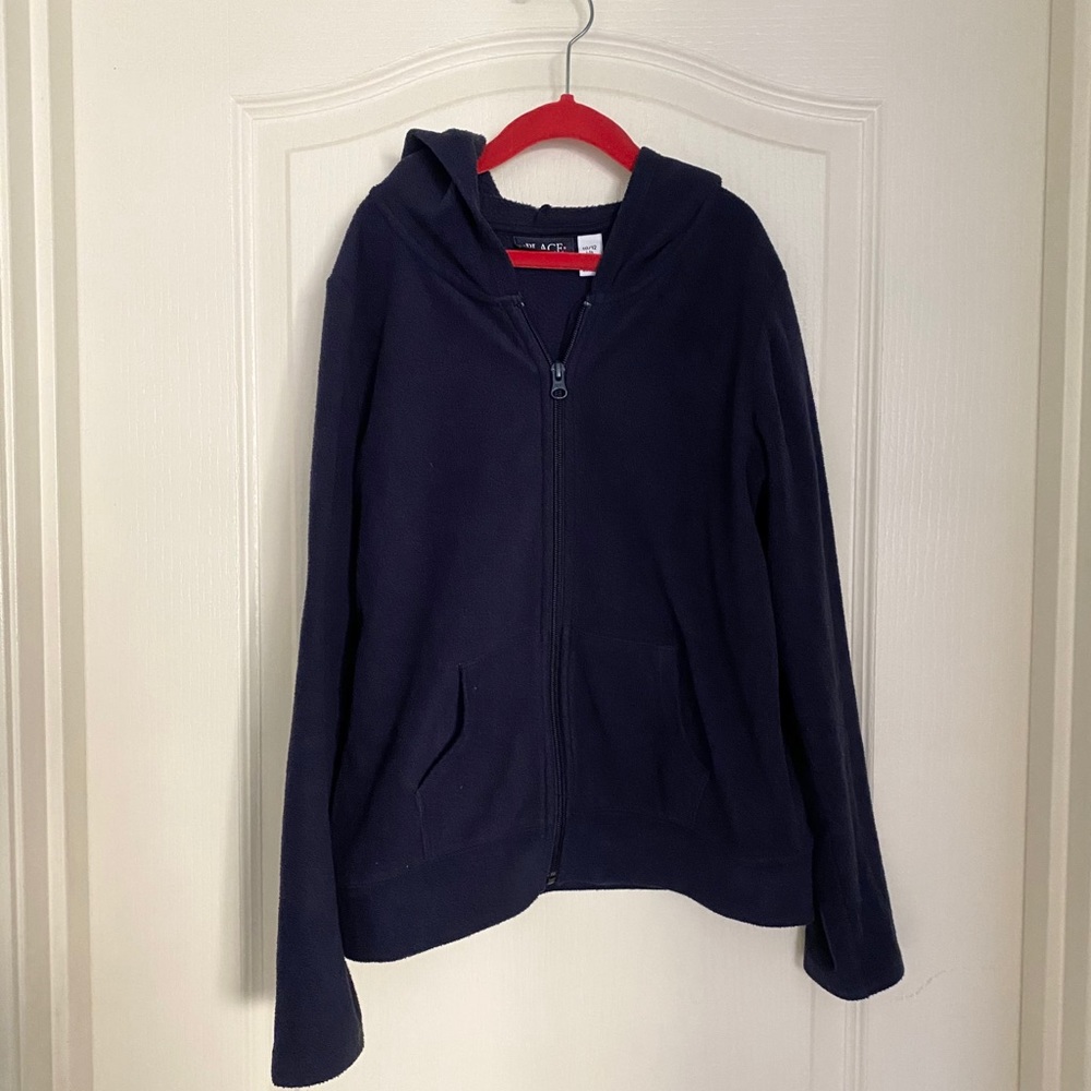 Children’s Place - Girl’s Blue Fleece Hoodie